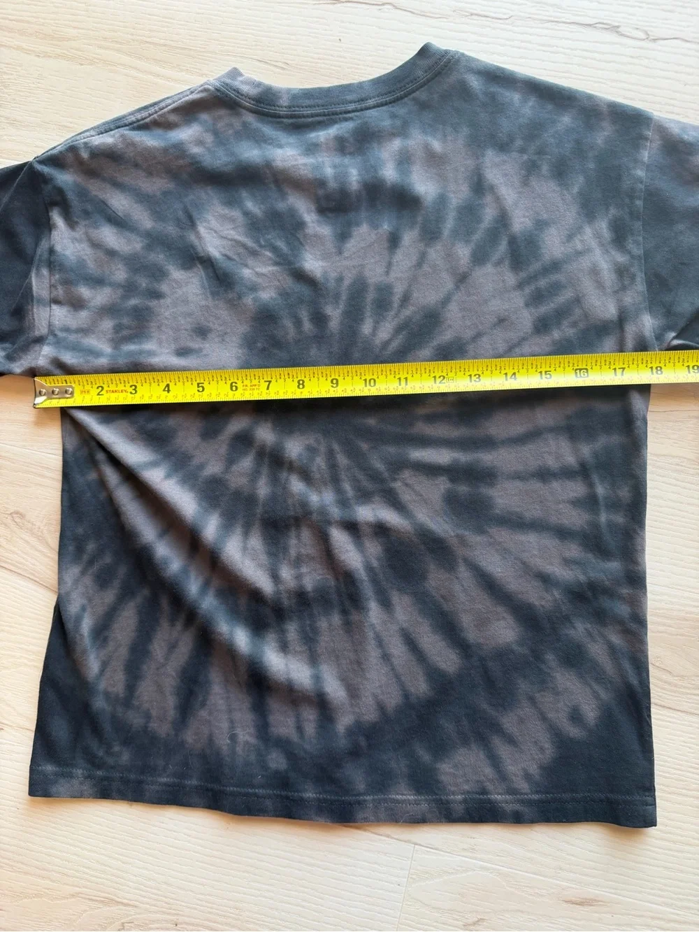 Nike Black Spiral Tie-Dye Tee with Pink Logo - Kids